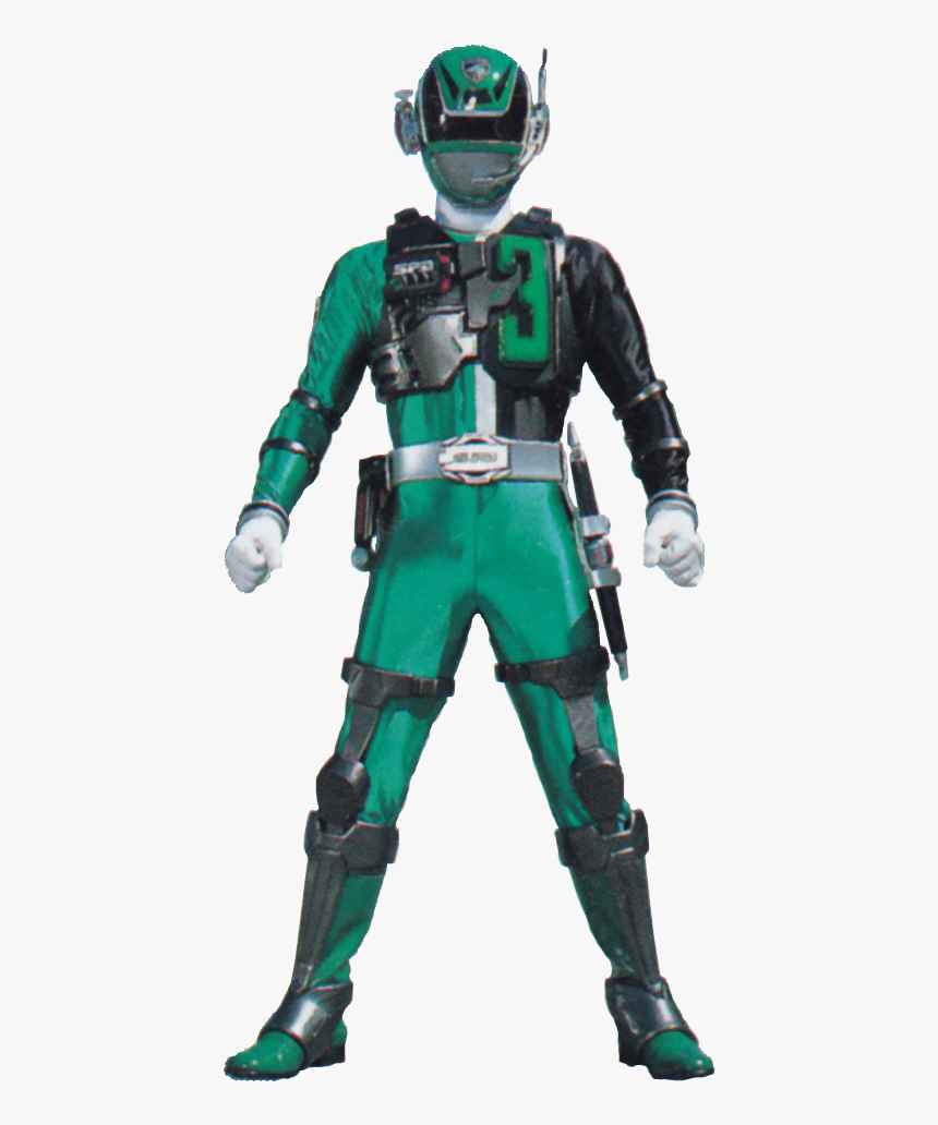 Power Rangers Spd Green, HD Png Download