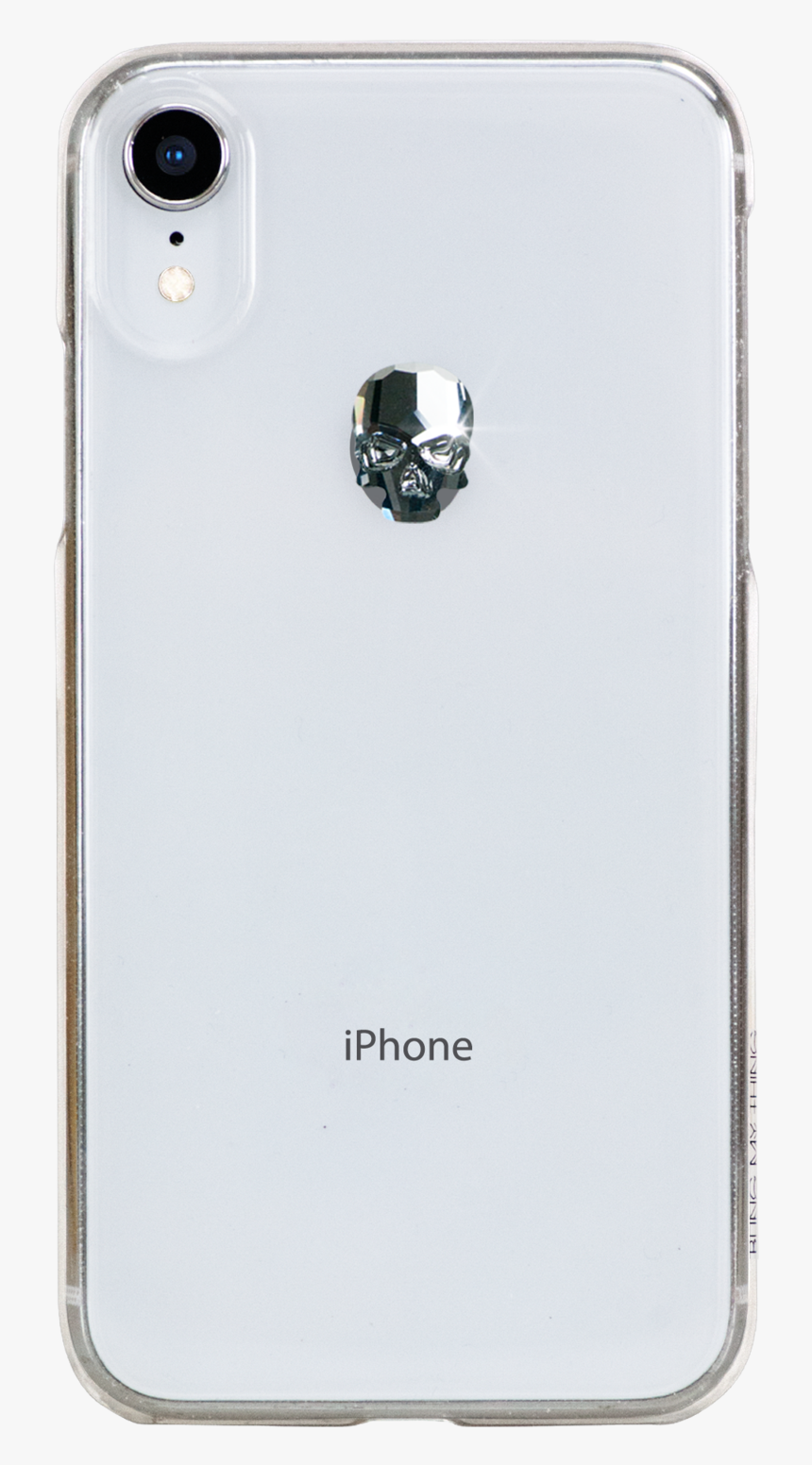 Treasure ᛫ Clear ᛫ Clip-on Hard Cover With Skull Swarovski - Cover Iphone Xr Swarovski, HD Png Download