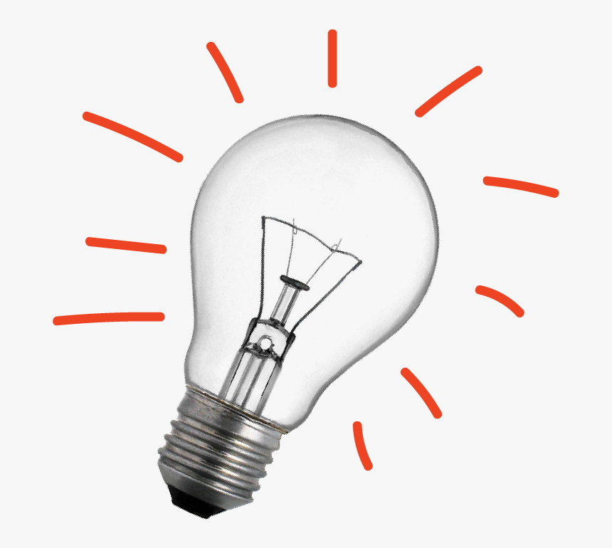 Lightbulb-32 - Incandescent Light Bulb, HD Png Download