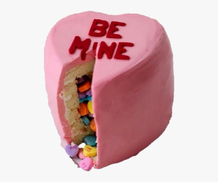 #cake #bemine #sugar #candy #pink #kawaii #aesthetic - Food, HD Png Download