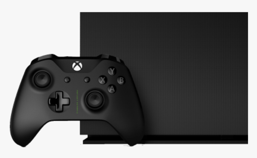 Xbox One All Black Controller, HD Png Download