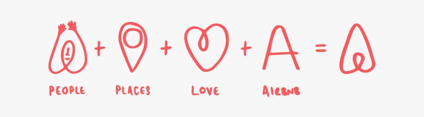 The Crucial Element For A Consistent Brand - Airbnb Belo People Places Love Airbnb, HD Png Download