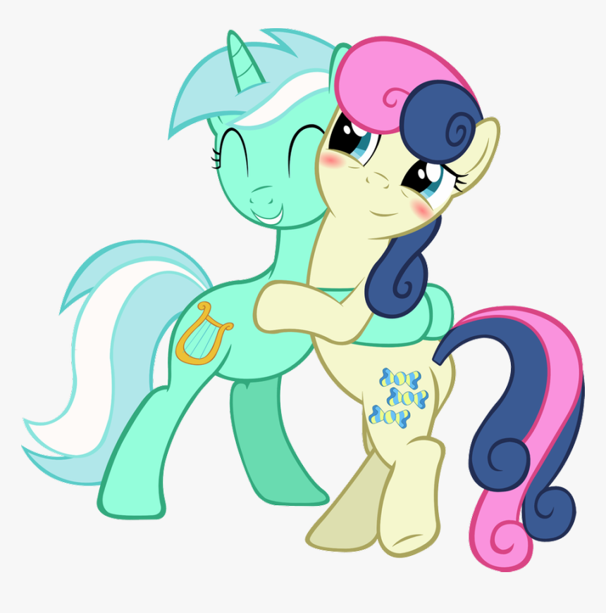 Little Pony Bon Bon Y Lyra, HD Png Download