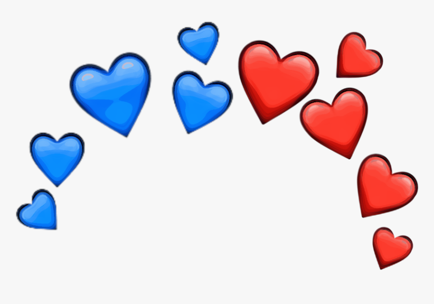 red blue heartred redheart heartblue blueheart Blue And Red