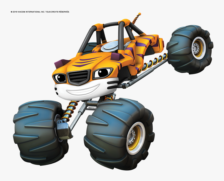 Blaze And The Monster Machines Cake Picks, HD Png Download