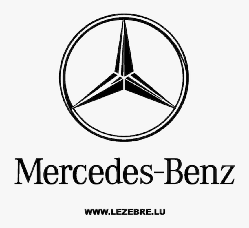 Mercedes Benz Logo Sticker, HD Png Download
