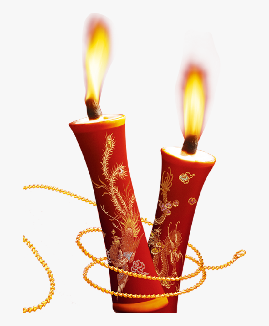 婚礼蜡烛素材图片 - Candle, HD Png Download