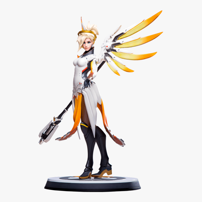 Overwatch Mercy Statue, HD Png Download