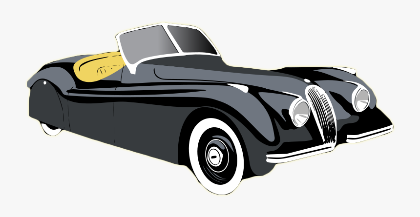 Classic Car Clipart Png - Jaguar Car Clipart, Transparent Png
