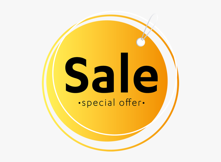 Font Design And Yellow - Sale Yellow No Background, HD Png Download