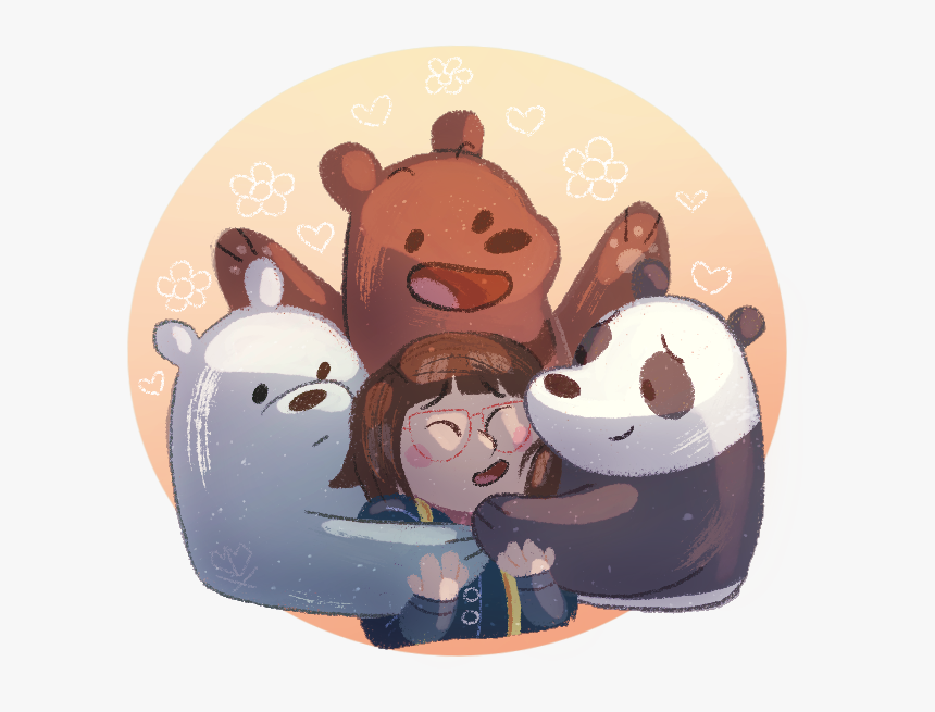 Transparent We Bare Bears Png - We Bare Bears With Chloe, Png Download