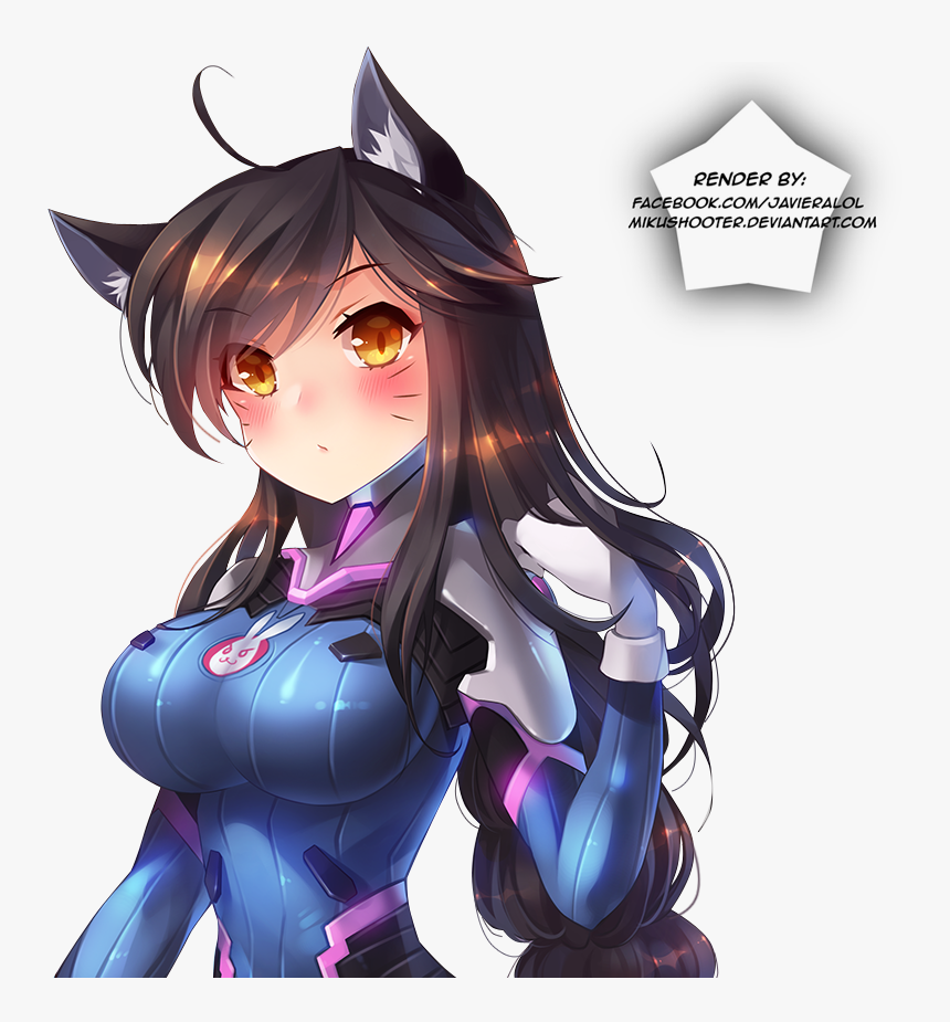 Dva And Ahri, HD Png Download
