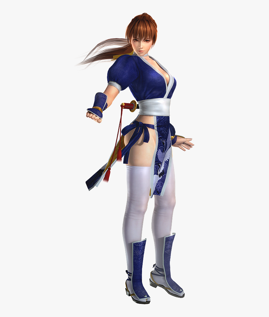 Dead Or Alive Kasumi Blue, HD Png Download