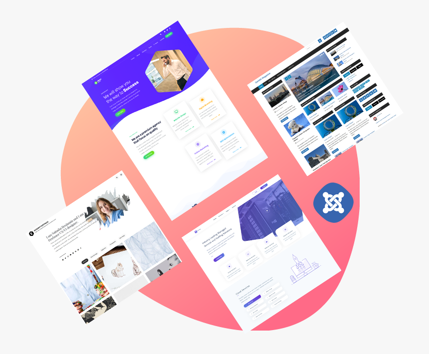 Joomla Templates - Brochure, HD Png Download