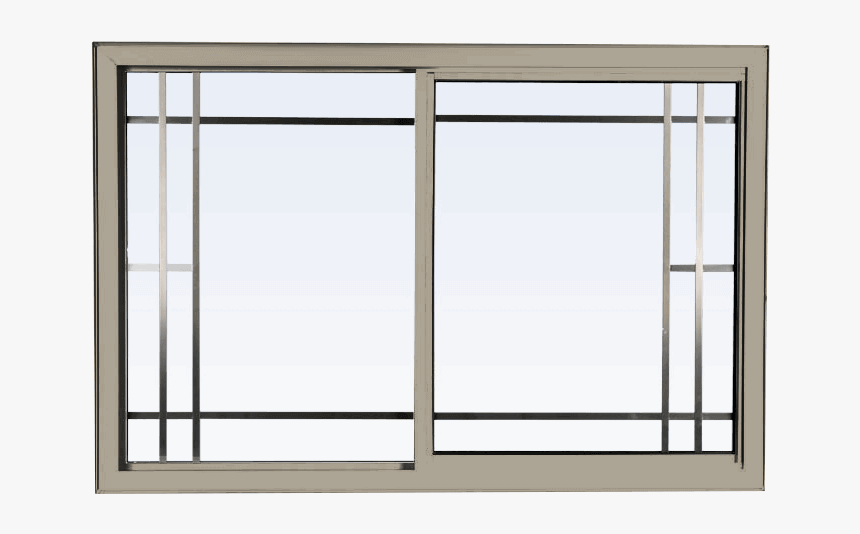 Custom Sandstone Color Vinyl Replacement Slider Window - Door, HD Png Download