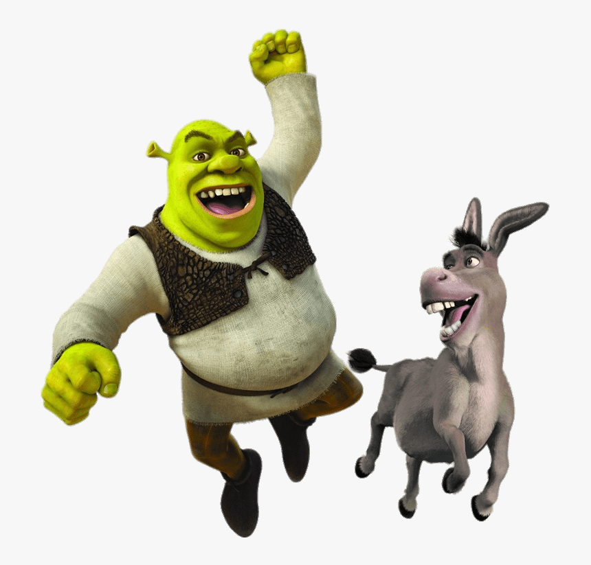 Shrek And Donkey Png, Transparent Png