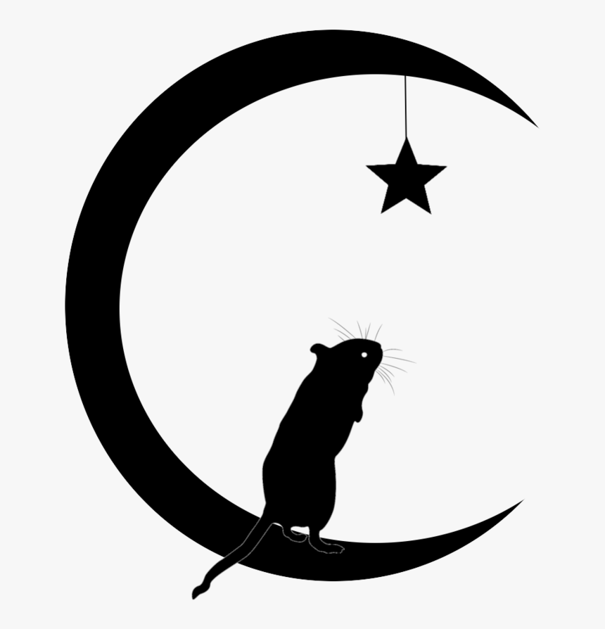 Moon And Stars Clip Art - Moon And Sun Stencils, HD Png Download