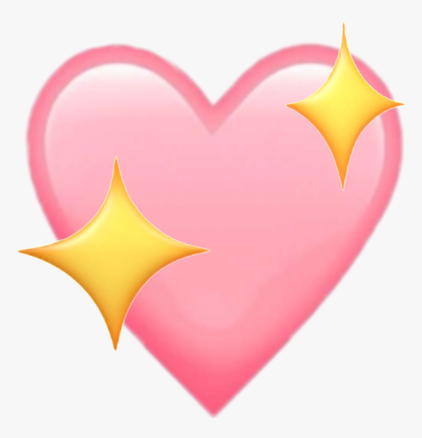 #heart #pink #pinkheart #pinkemoji #pinkheartemoji - Heart, HD Png Download