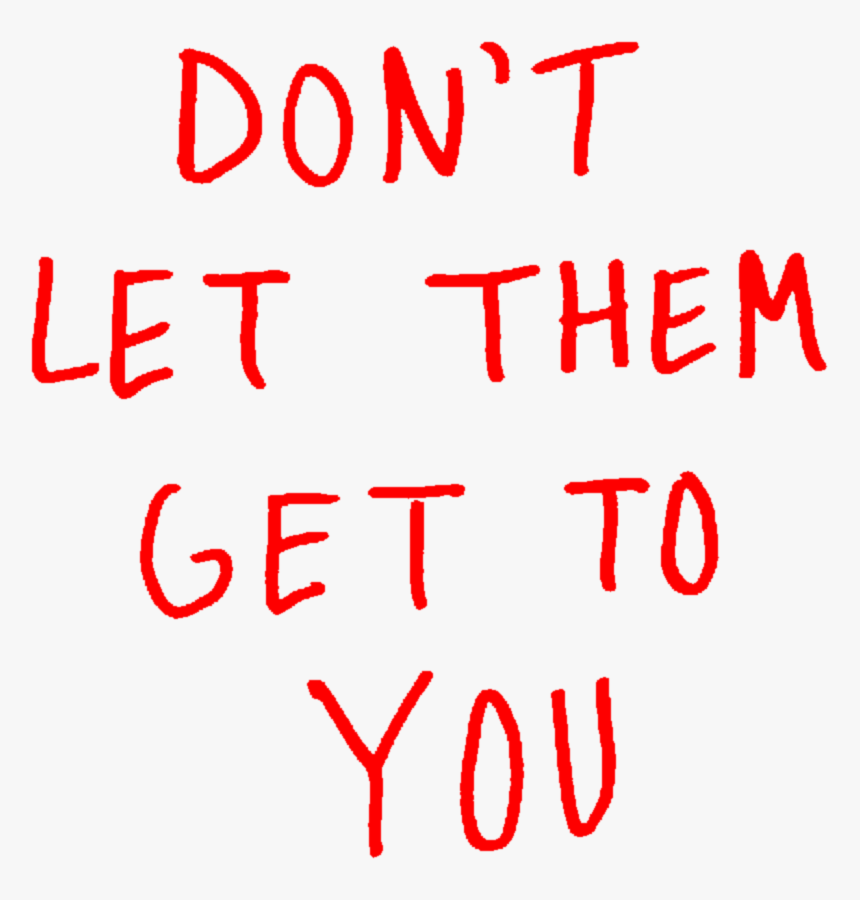 #aesthetic #handwritten #text #quote #red #paranoid - Red Text Transparent Aesthetic, HD Png Download