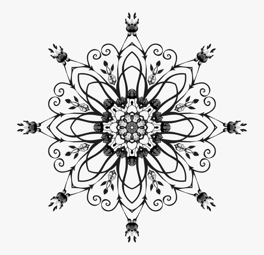 Symmetry,monochrome Photography,artwork - Visual Arts, HD Png Download
