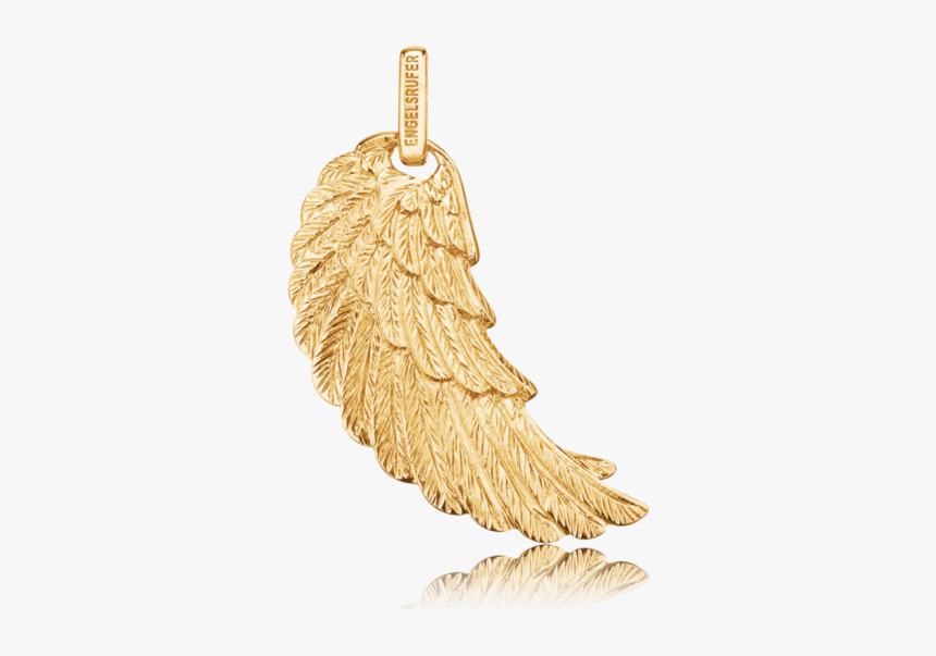 Erw M G - Pendentif Aile D Ange Or, HD Png Download