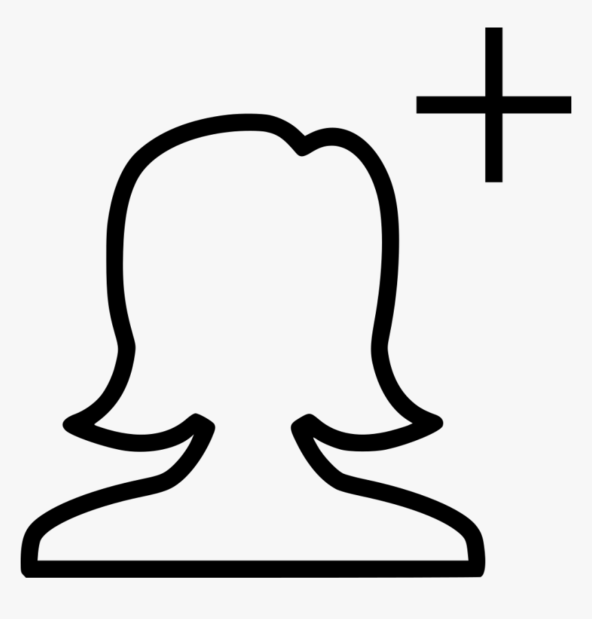 Woman Girl Female Add New Create Comments, HD Png Download