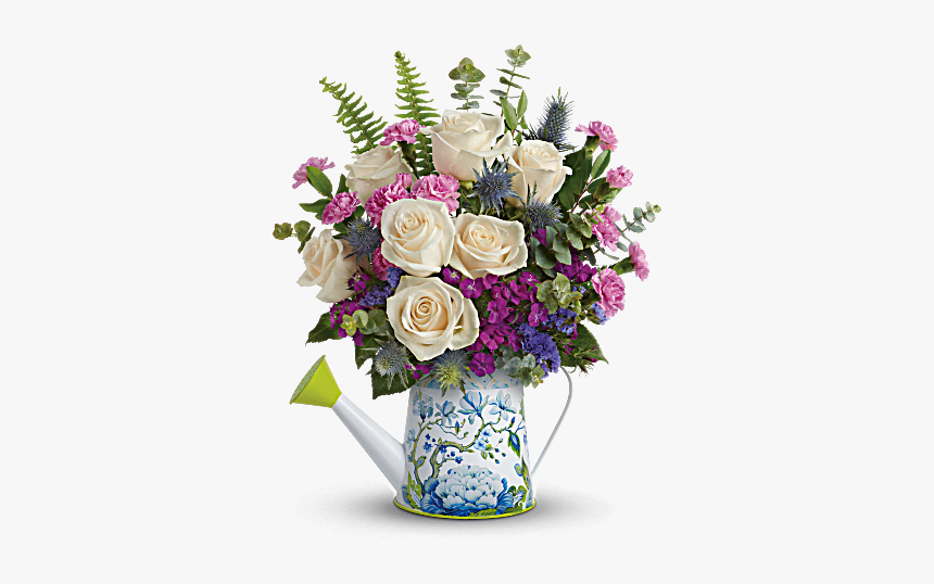 Beautiful Flower Vase With Flowers Png, Transparent Png