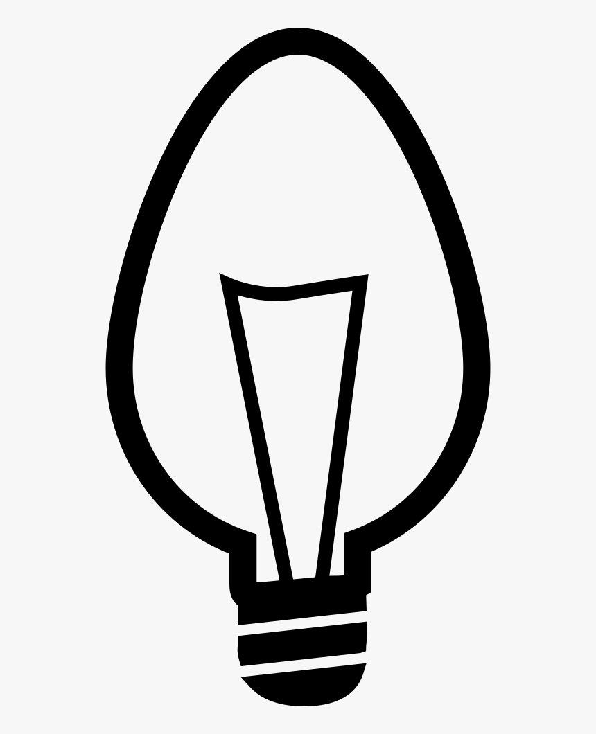 Light Bulb - Incandescent Light Bulb, HD Png Download