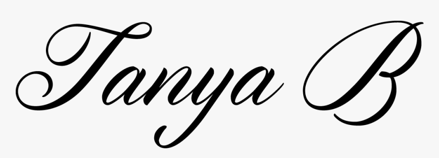 Tanyabittner - Com - Tanya Written In Calligraphy, HD Png Download