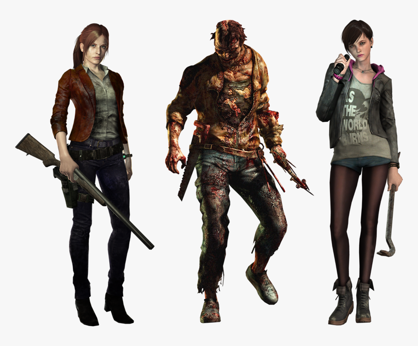 Resident Evil Revelations 2 Protagonistas - Resident Evil Revelations 2 Moria, HD Png Download