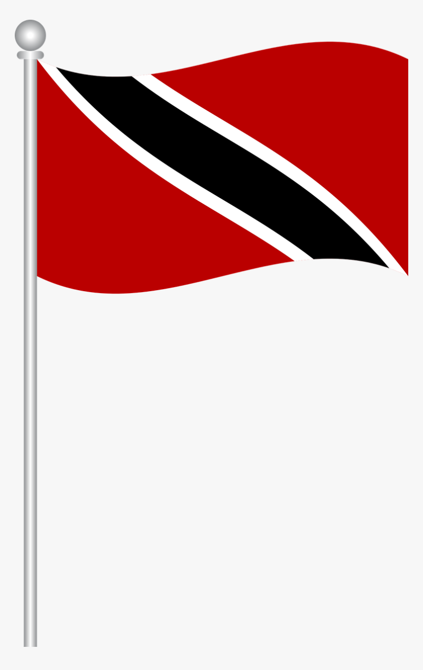 Flag Of Trinidad Flag Trinidad Free Photo - Trinidad And Tobago Flag Clipart, HD Png Download