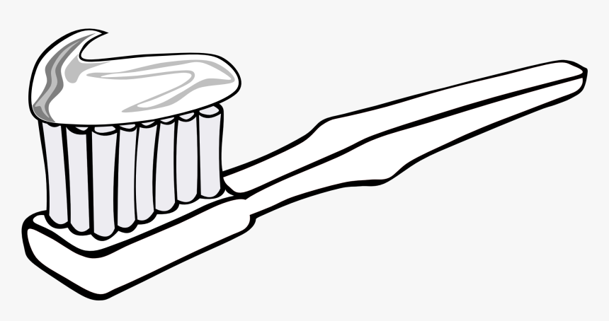 Clip Art Tooth Brush, HD Png Download