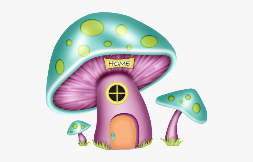 Féerique Dessin Maison Champignon, HD Png Download