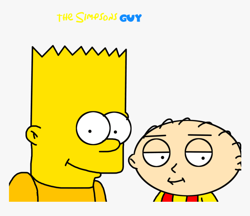 Stewie Griffin Bart Simpson, HD Png Download