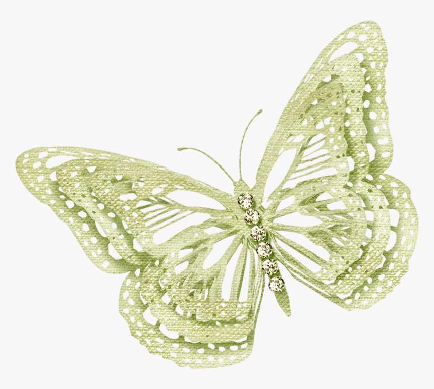 Fabric Butterflies, HD Png Download