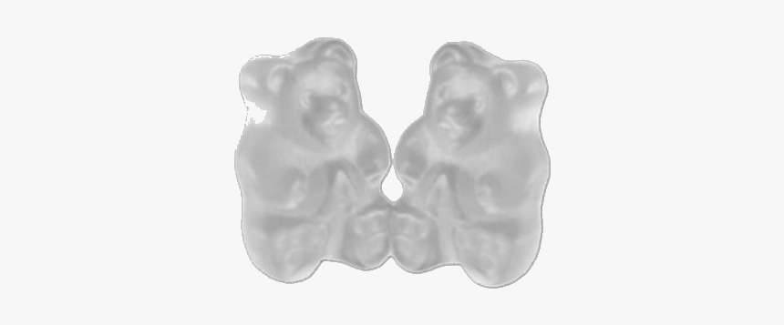 #png #pngs #black #aesthetic #tumblr #moodboard #grunge - Gummy Bear, Transparent Png