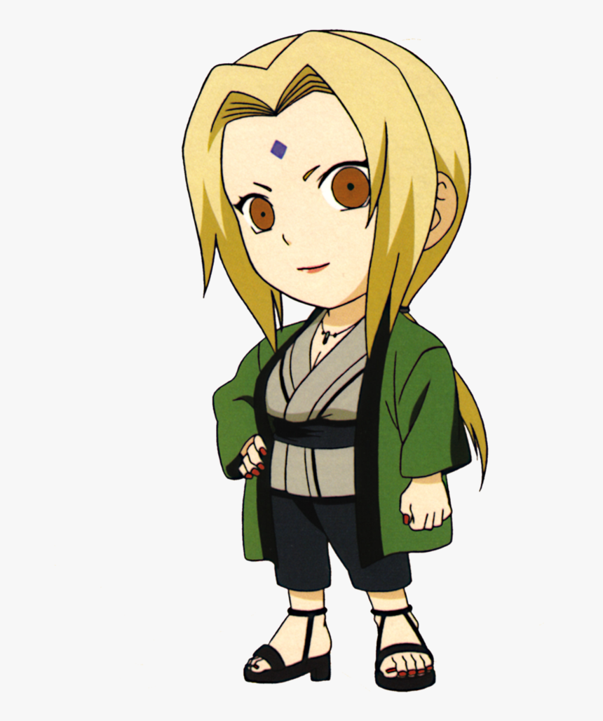 Jiraiya Chibi - Naruto Tsunade Chibi, HD Png Download