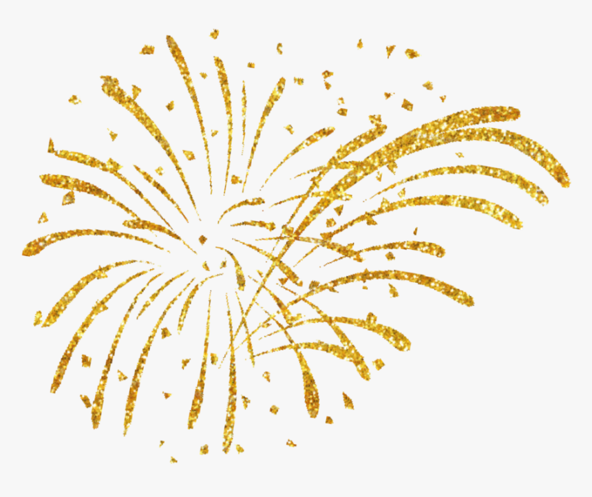 #feuerwerk #gold #freetoedit - Fireworks Clipart Png, Transparent Png