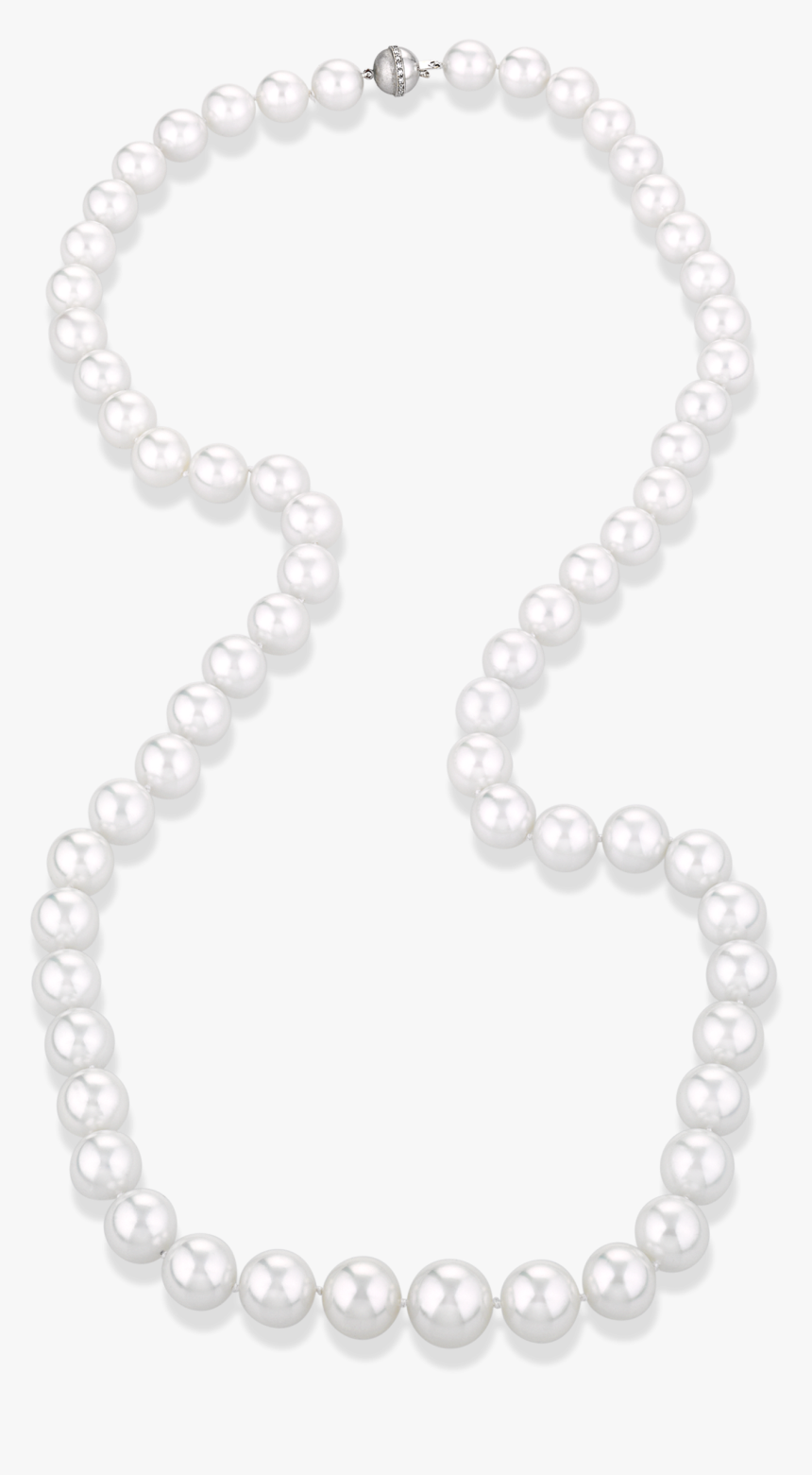 Opera-length Pearl Necklace - Red Cross Pearls, HD Png Download