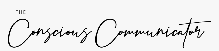 The Conscious Communicator - Calligraphy, HD Png Download