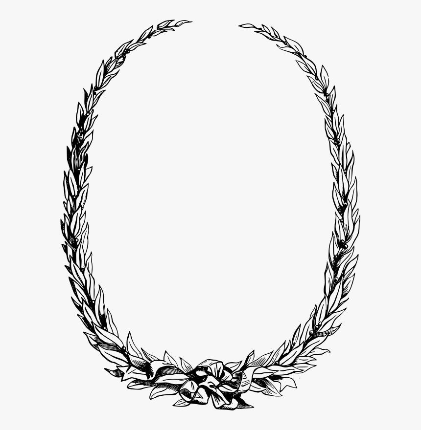 Leafy Frame - Vector Graphics, HD Png Download