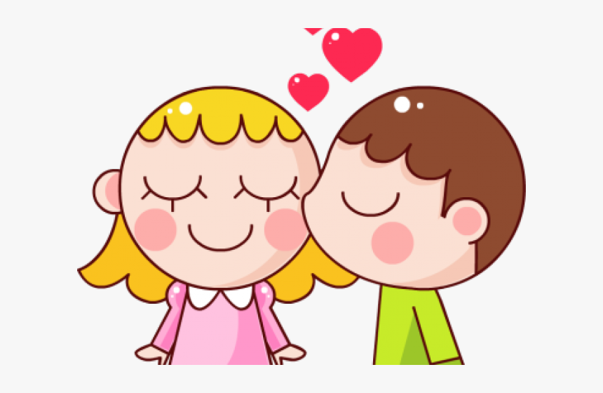 Love Kiss Clipart, HD Png Download