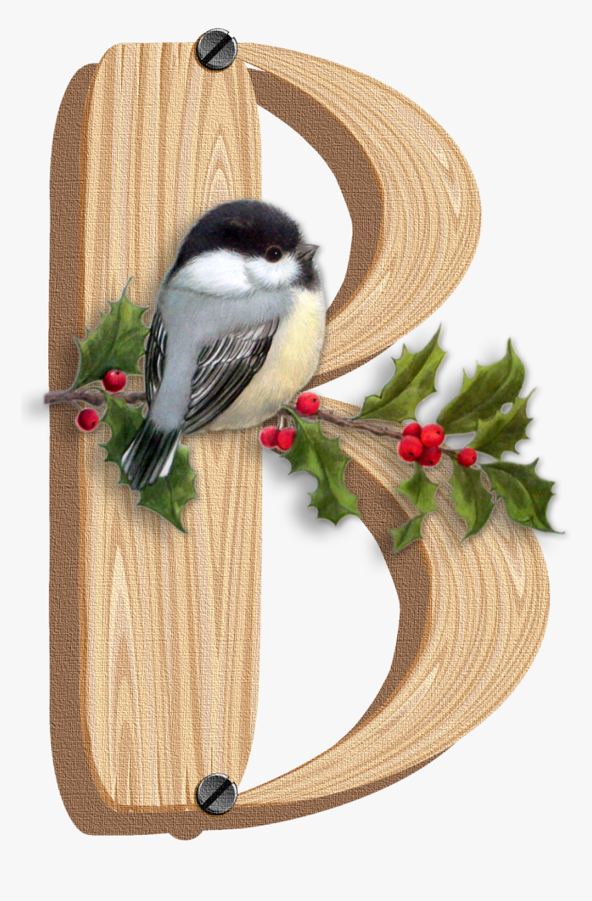 Christmas Chickadee Clip Art, HD Png Download