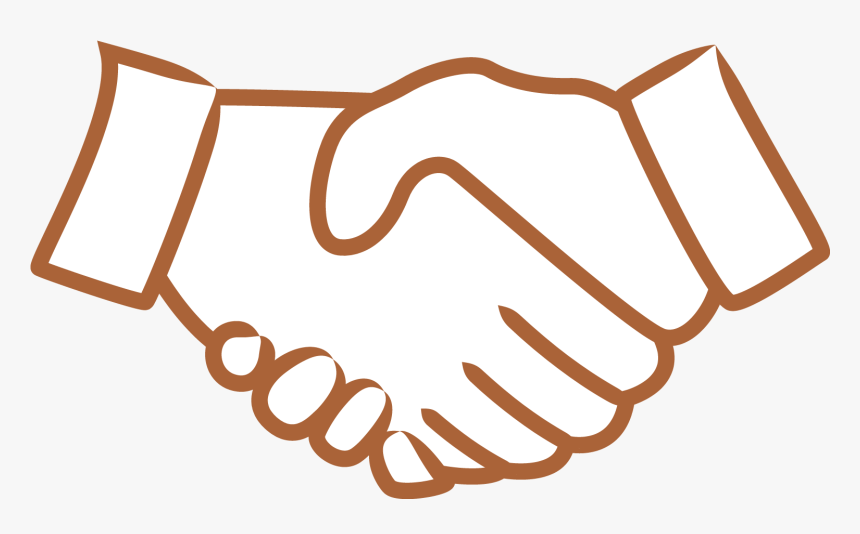 Hand-shaking - Cartoon Executive Agreement, HD Png Download
