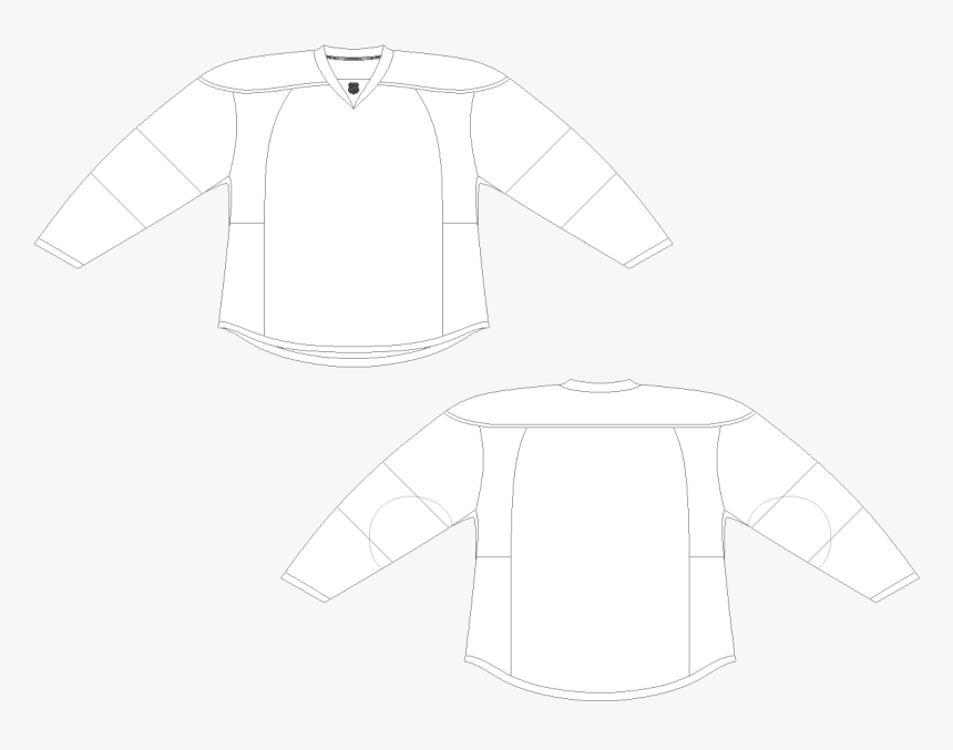 Template Ice Hockey Uniform, HD Png Download