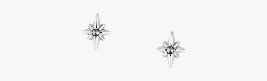 Pointed Star Studs Image - Earrings, HD Png Download