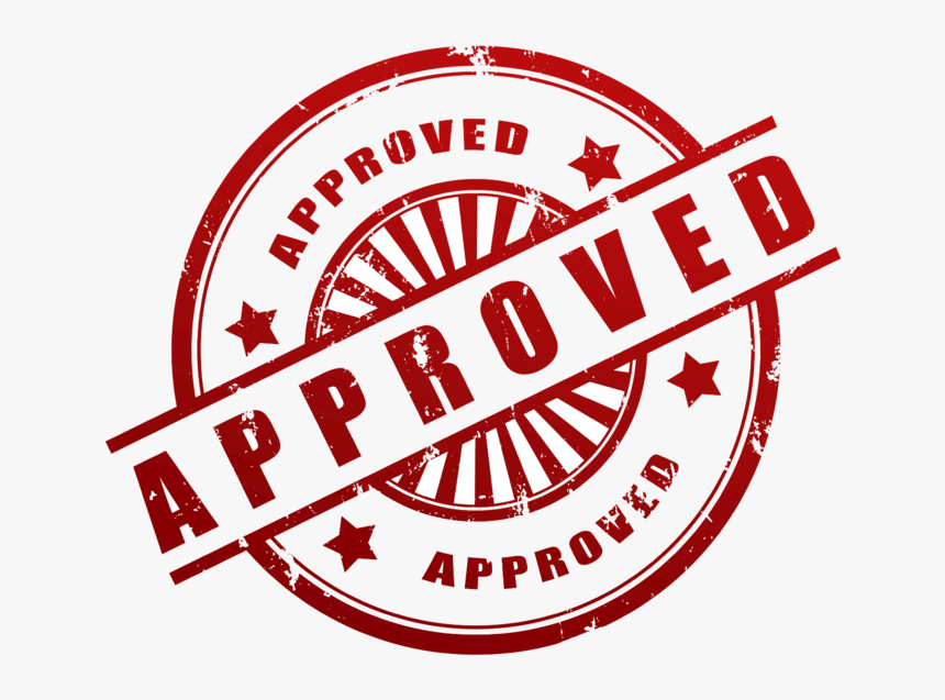 Background Approved Transparent - Circle, HD Png Download