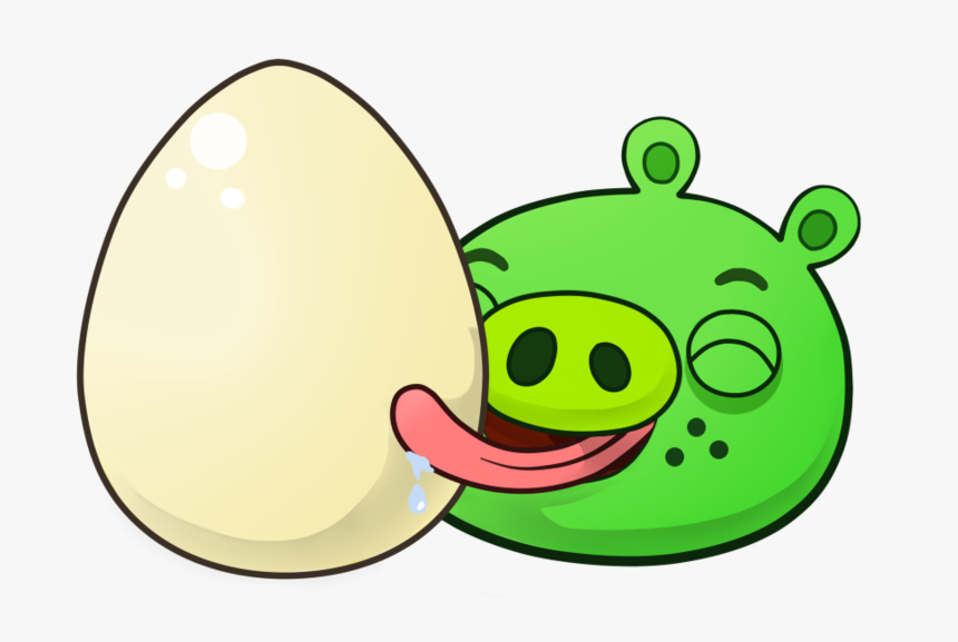 Bad Piggies With Egg, HD Png Download