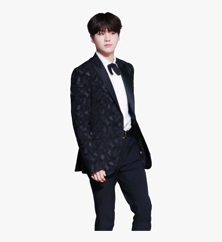 #suga #yoongi #bts #kpop - Suga Con Traje Elegante, HD Png Download