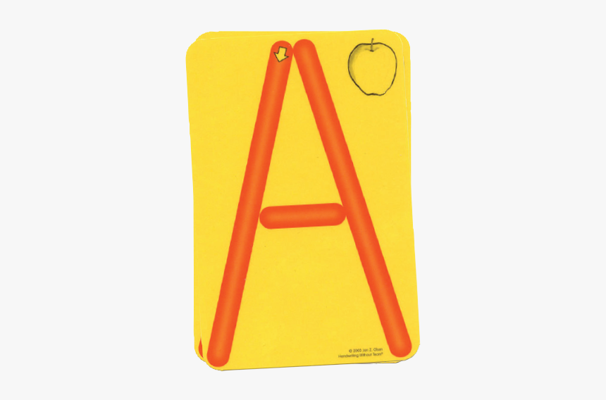 Additional Laminated Cards For The Roll A Dough Letters® - Triangle, HD Png Download